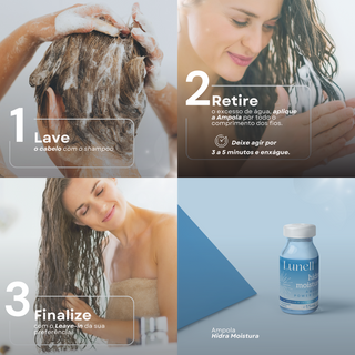Kit Hidratação e Nutrição Intensiva Lunell (4 Produtos)