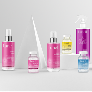 Kit Cronograma Capilar Lunell + Leave - in 10x1 + Sérum