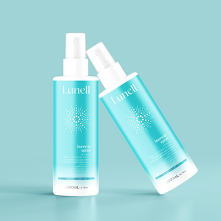 Kit Cronograma Capilar Lunell + Leave-in Spray + Sérum