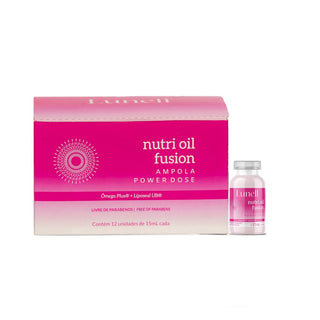 Kit Ampola Power Dose Lunell Nutri Oil Fusion (12 unidades)