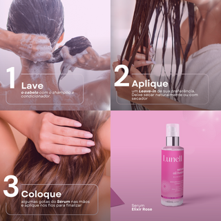 Kit de Hidratação e Nutrição Premium Lunell (2 Produtos)