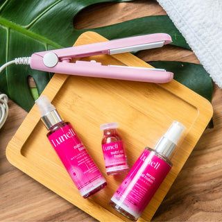 Kit Cronograma Capilar Lunell + Sérum Óleo Fusion (4 Produtos)