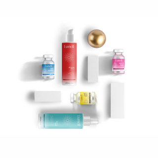 Kit Cronograma Capilar Lunell + Leave-in Spray Multifuncional Antifrizz
