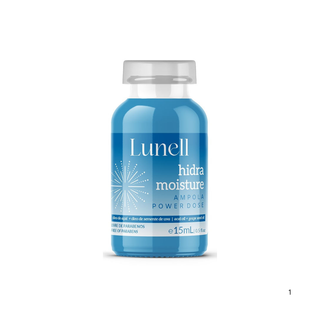 Ampola Hidratação Power Dose Lunell Hidra Moisture 15ml